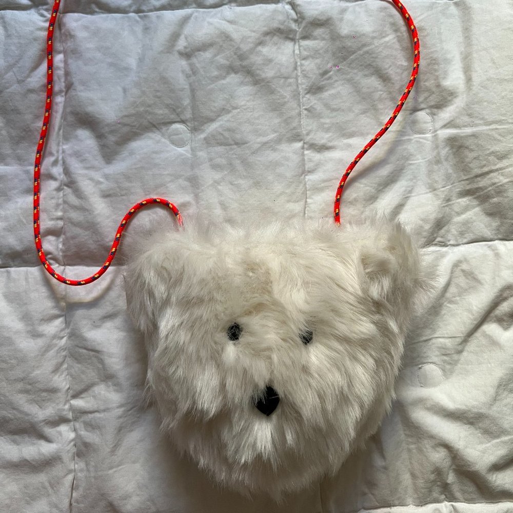 J. Crew Polar Bear Face Crewcuts Purse